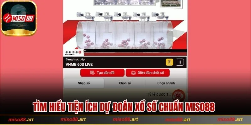 Dự Đoán Xổ Số Chuẩn Miso88 - Chia Sẻ Thông Tin Chính Xác 1 Tìm hiểu tiện ích dự đoán Xổ số chuẩn Miso88